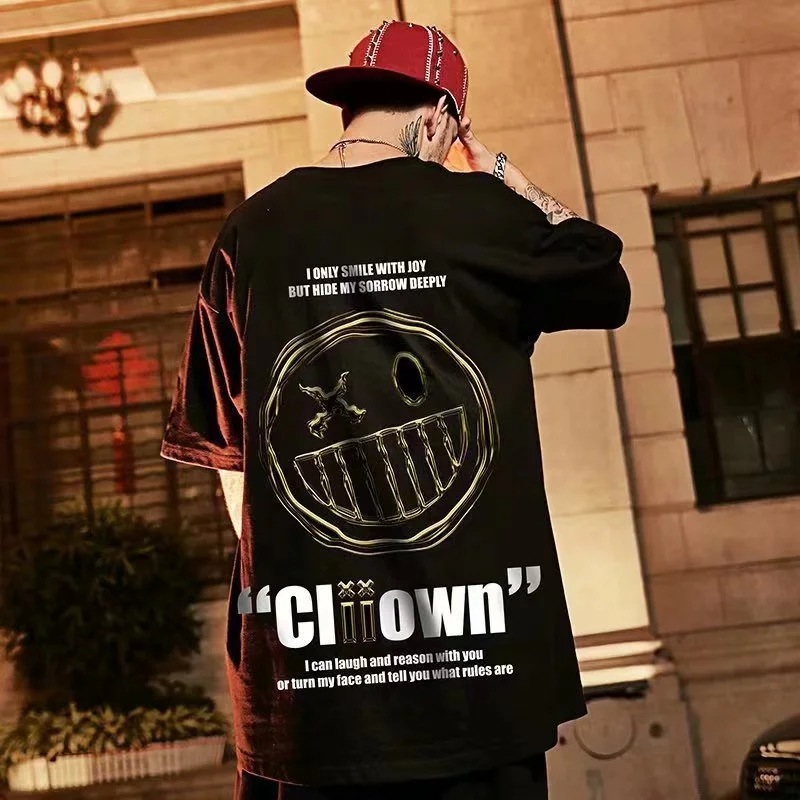Light Luxury Oversized tshirt Custom 100% Cotton Men Tshirt AT Factory Price Organic Cotton Tshirt