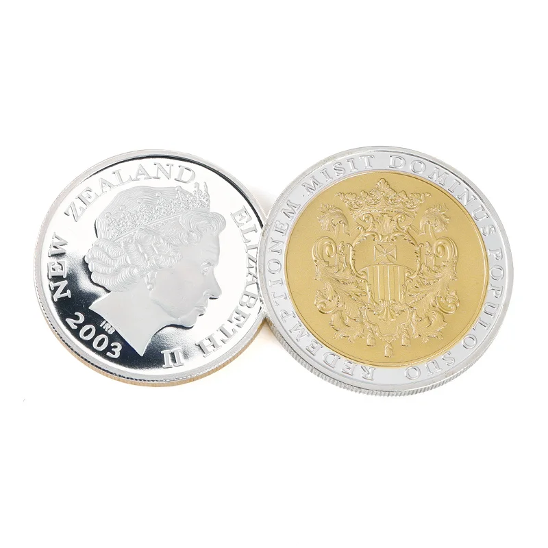 Оптовая продажа, дешевая металлическая эмаль из цинкового сплава, 3D сувенирная коллекция, Юбилейные монеты, памятная монета