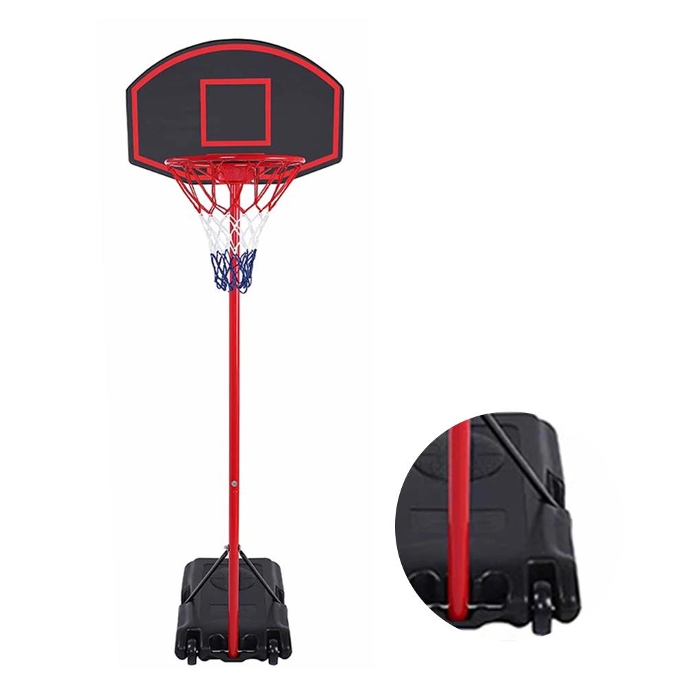 Professional Design Steel Rim Height Adjustable Indoor Outdoor Adult Portable Mini Movable Basketball Hoop