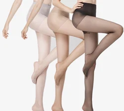 Женские Medias De Mujer ультра-тонком каблуке пикантная обувь из дышащего нейлона анти-крюк шелковые чулки