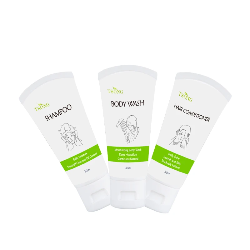 Товары для гостиниц Tsong, набор для путешествий ODM и OEM, набор для гостиничного шампуня