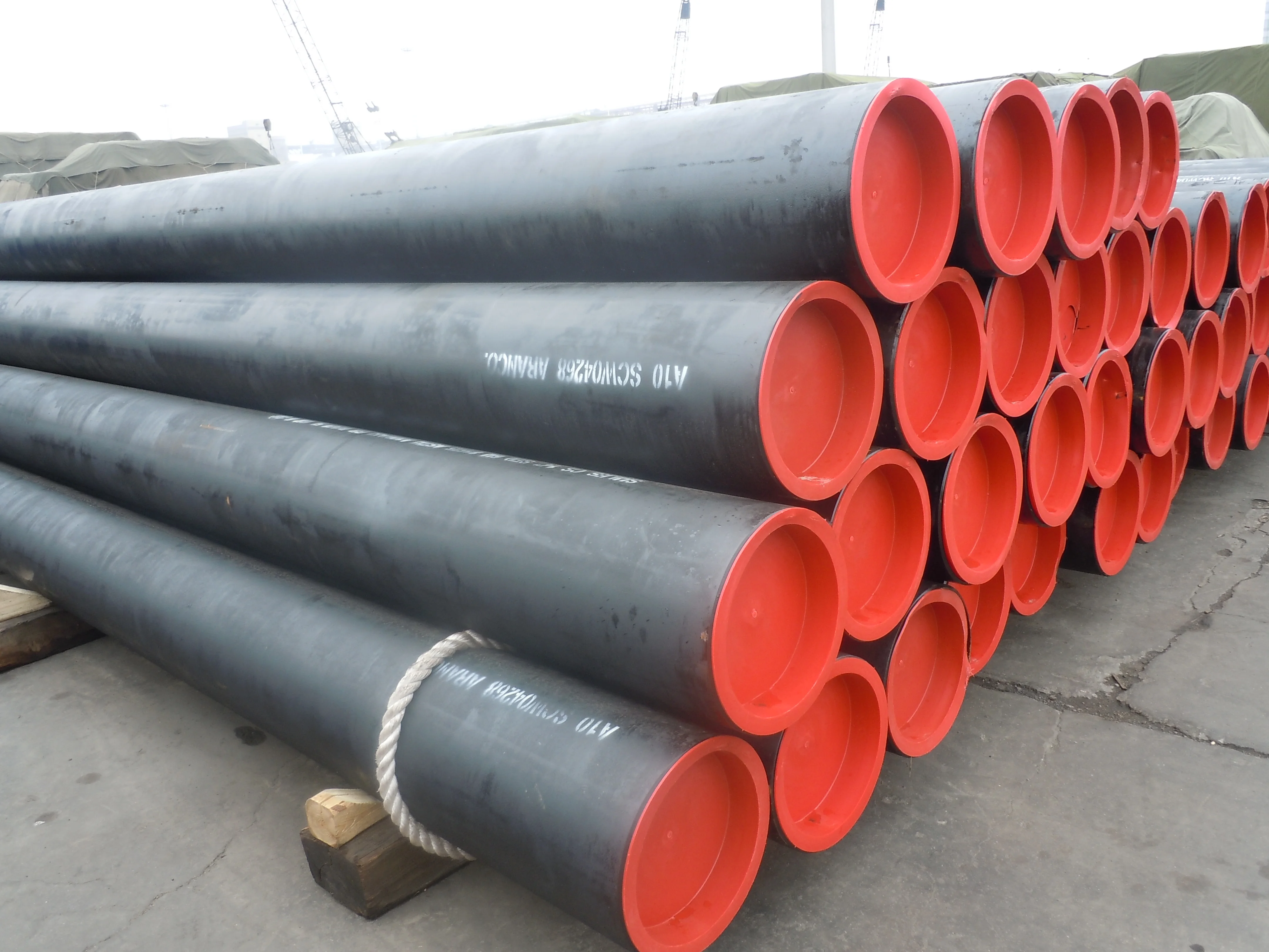 High Quality ASTM A53 Grade B ASTM A106 Gr.B API SPEC Thick Wall Sch40 Seamless Steel Pipes