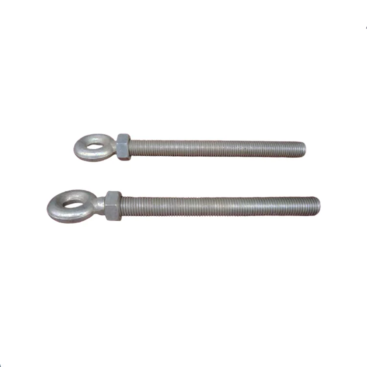 yipeng square nut HDG bolt pigtail hook for sale