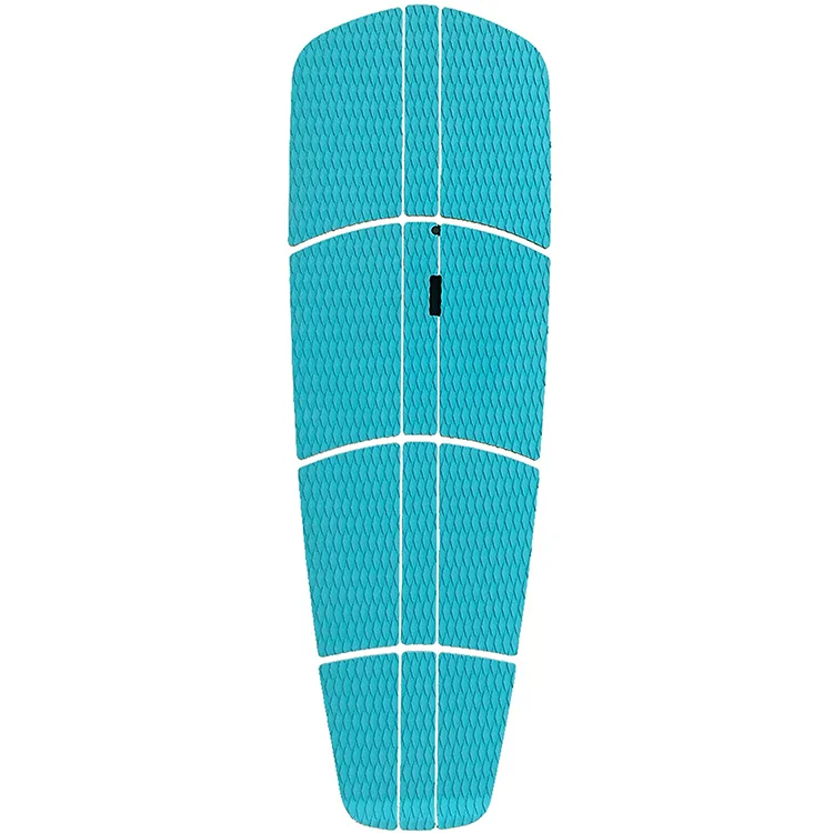 Factory price OEM grip pads Eva foam sup surfboard deck surf traction pad with kicker for long board and paddleboards