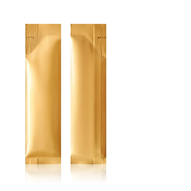 4 5x15 см простой пустой разного цвета пищевой тепловой герметизирующий индивидуальный одноразовый пакет для упаковки порошковых палочек