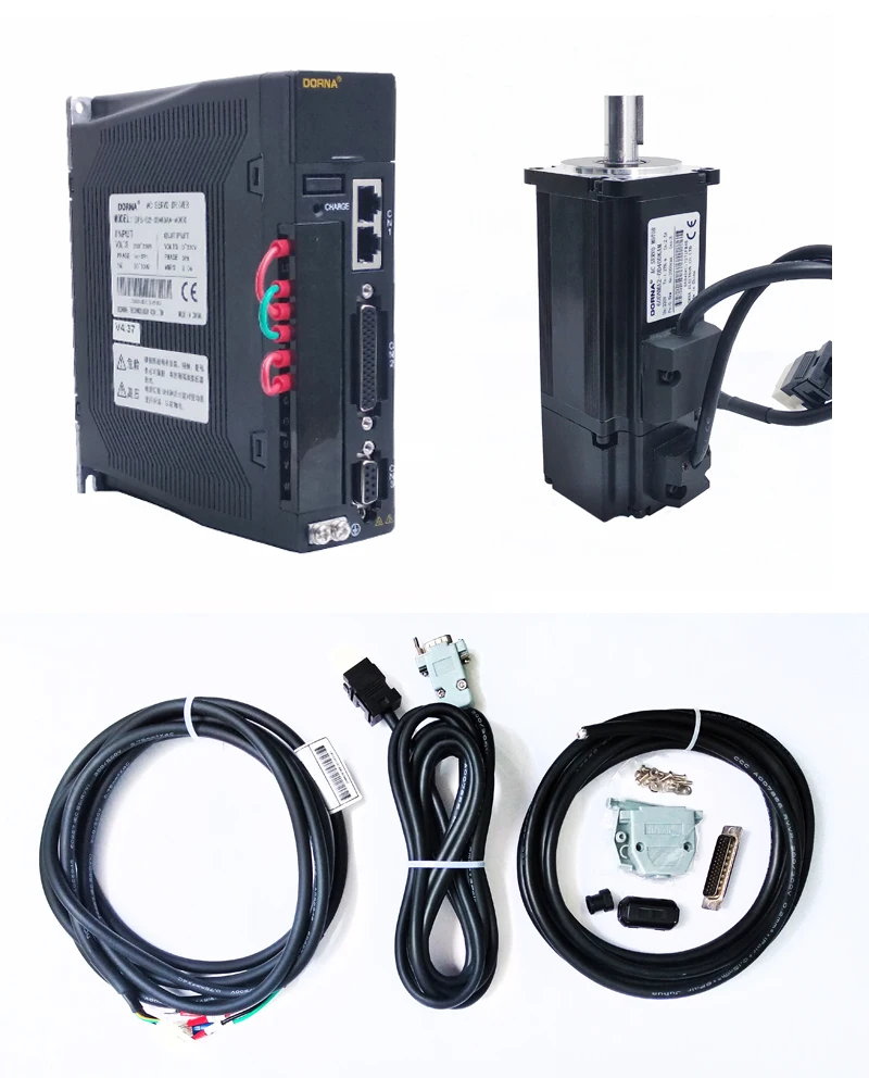 Electric motor Manufacturer provide directly cheap price good pack 1.5kW 3000rpm 120V AC servo motor