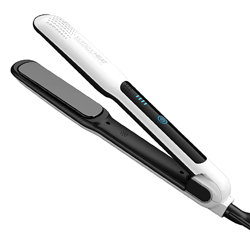 Komex Saga hair straightener  fashion LED soft switch temperature control  flat iron