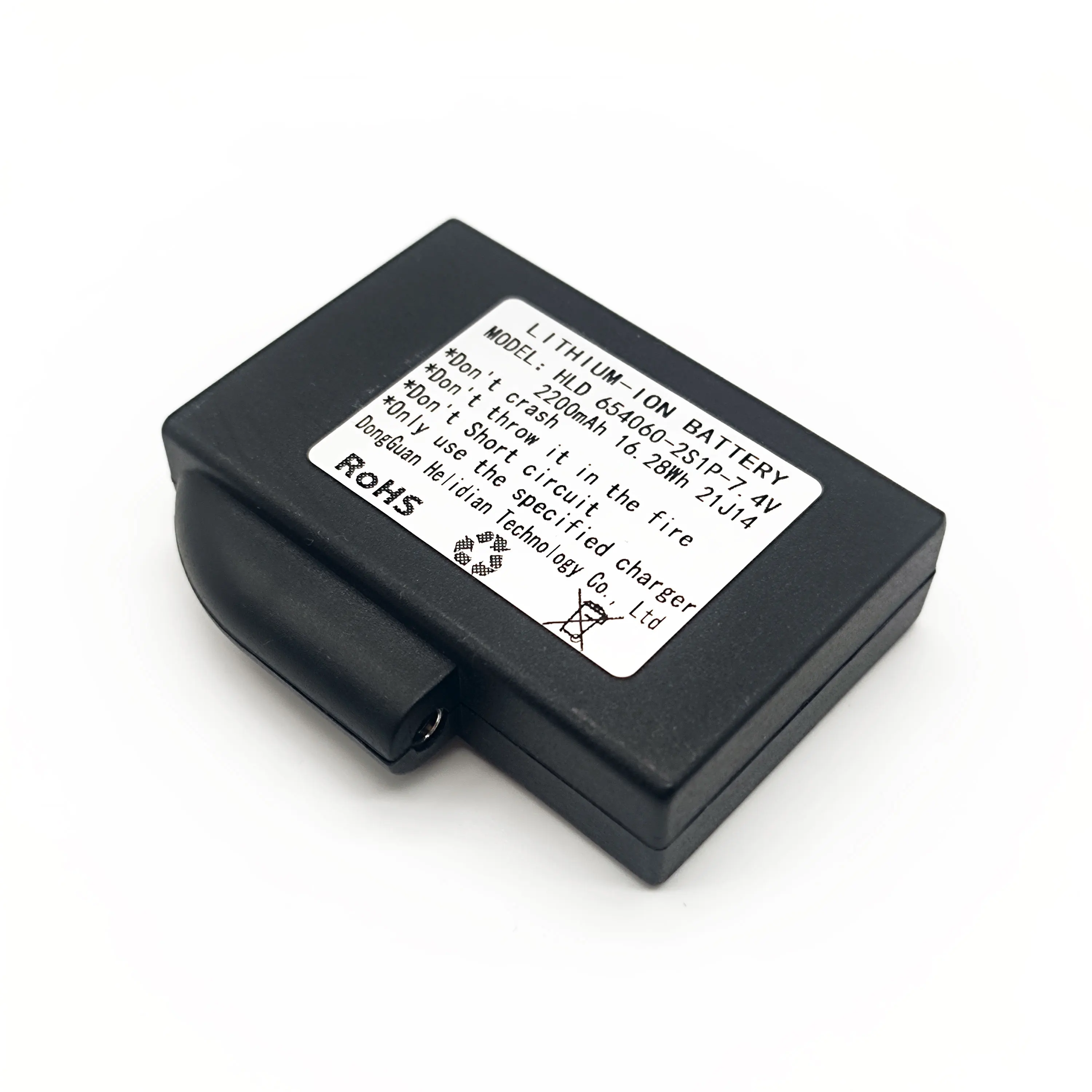 2021 Новое поступление перезаряжаемый 7 4 V 2200mAh 654060 литий-полимерный аккумулятор для нагревательных носков куртка ткань с