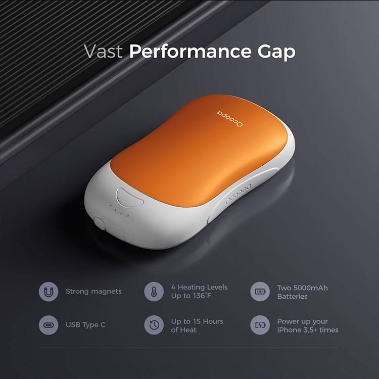 Перезаряжаемый ручной Теплый Зимний новый продукт для кемпинга 2023 смарт-технологии для кемпинга