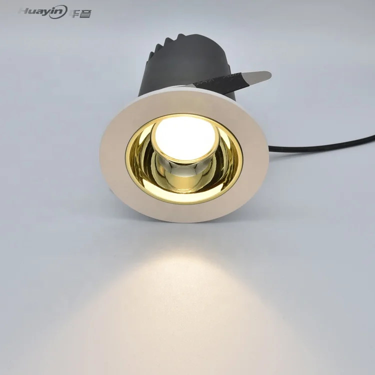 5years warranty australian standard gold silver spot downlight ceiling housing recessed 35W 30w adjustable  cob led downlights