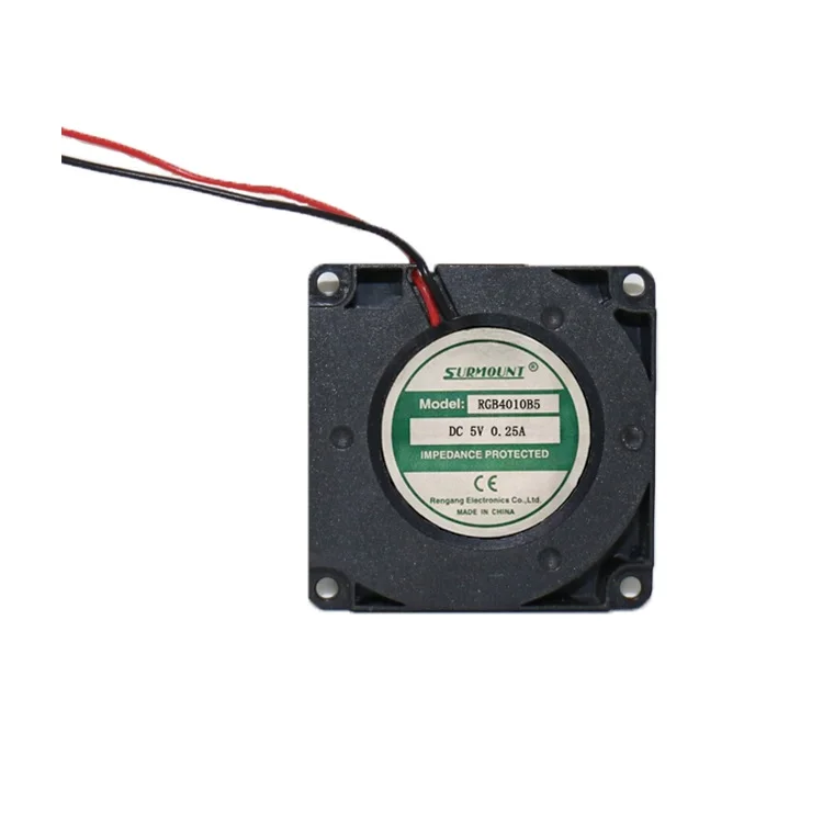 Высокоскоростной, 40*40*10 мм, 4010, 5 В, 12 В, 24 В, шариковый подшипник, бесщеточный двигатель постоянного тока, вентилятор охлаждения