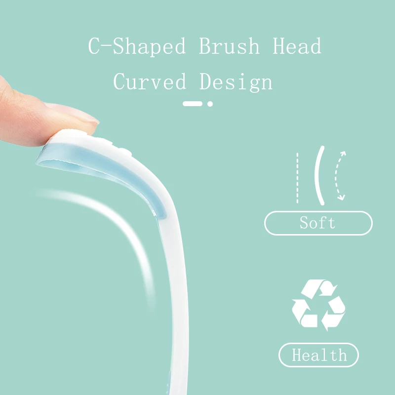 Long Life High Quality Safe Non-Toxic Easy Clean Tongue Scraper Cleaner