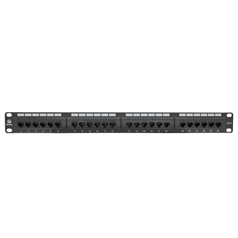 Сетевой патч-корд VCOM UTP Cat6 1U Keystone Jack RJ45