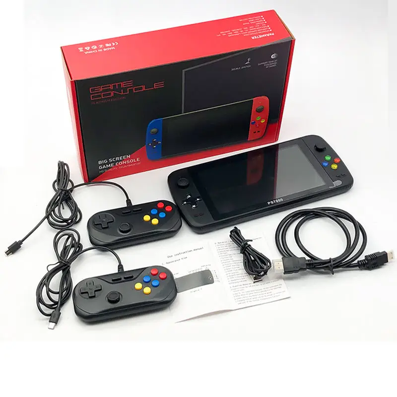 2023 Top selling big screen  7 Inch PS7000 Game Console  32G  Gaming Player for psp game console