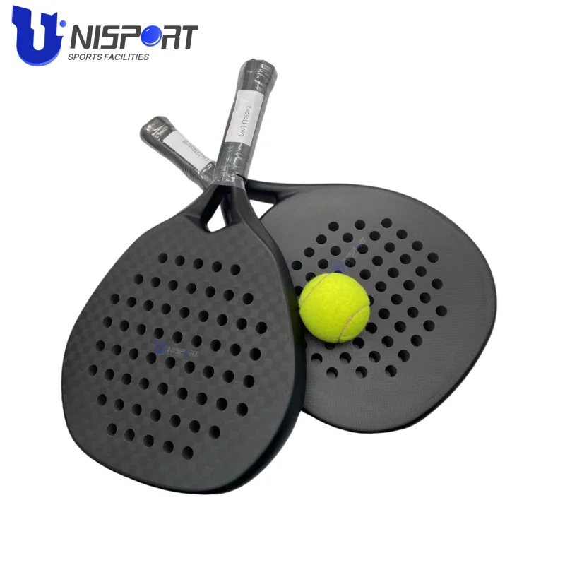 Outdoor Paddle Beach Tennis Racket Carbon Fiber Power Tennis Paddle Paddleball Racquets