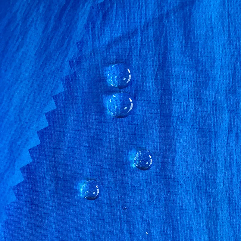 Excellent Quality Baseball Uniform Fabric Crinkle Ultrathin Nylon Mini Ripstop Fabric UV40+ Sun Protective Jacket Fabric