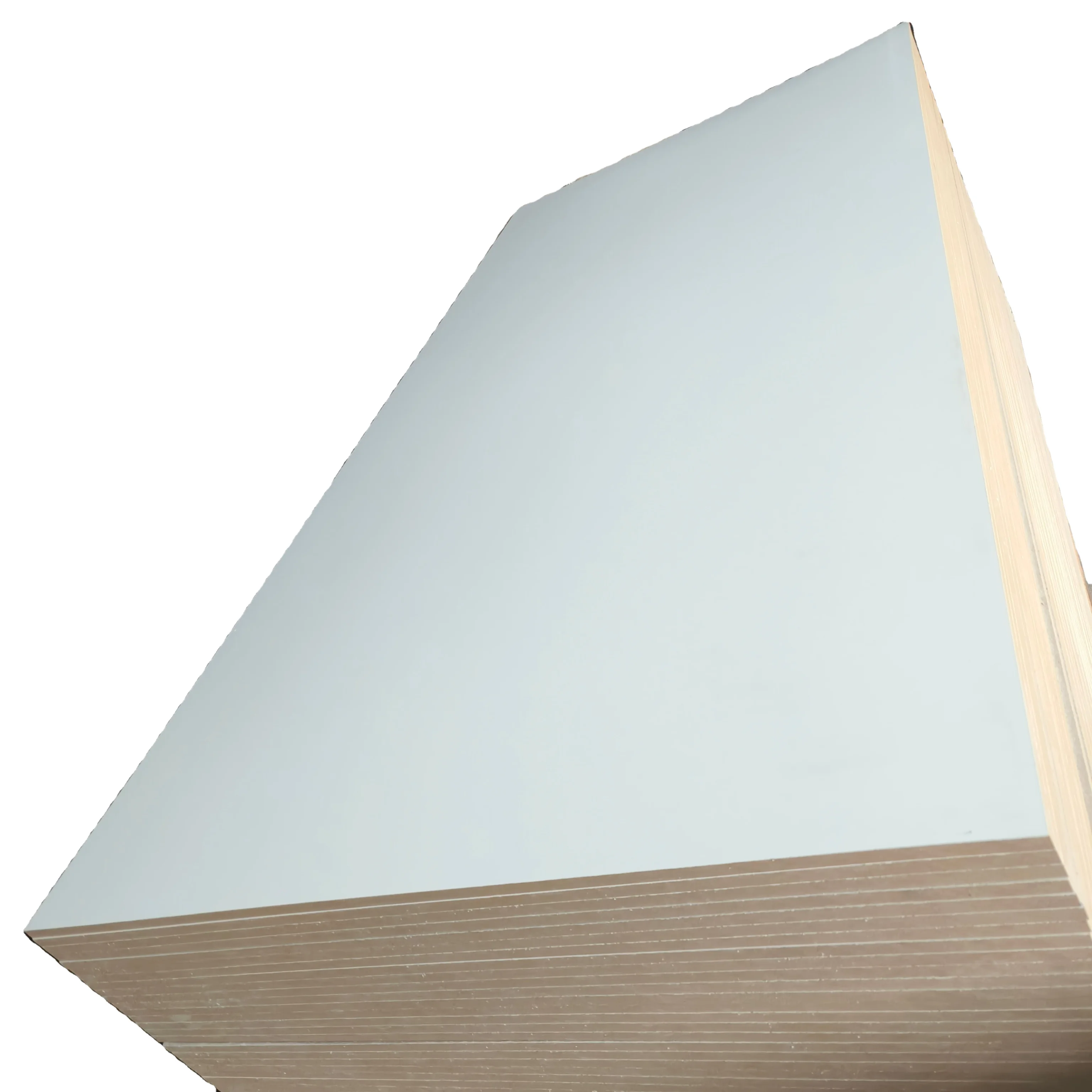 Glossy Melamine MDF / Wood Grain Color Melamine MDF Board