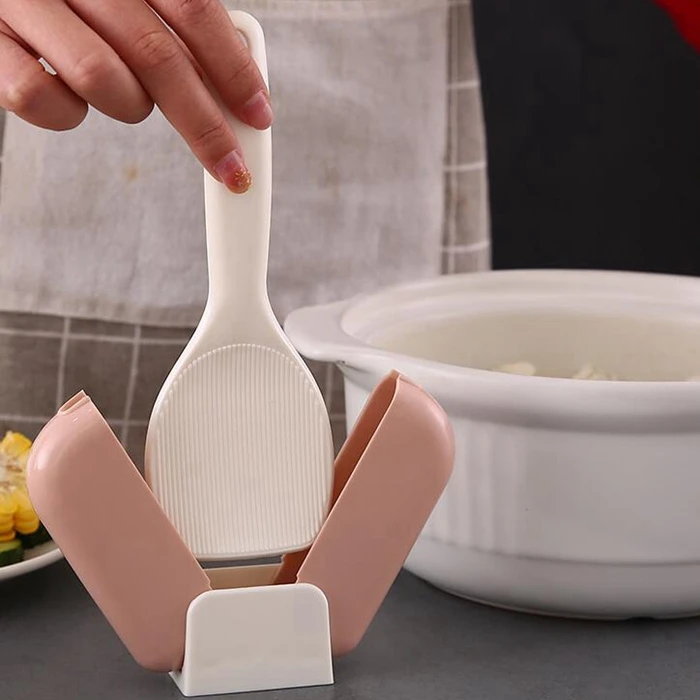 Wholesale Kitchen Rice Spoon Stand, Spoon Holder Storage Rack Removable storage shelf .