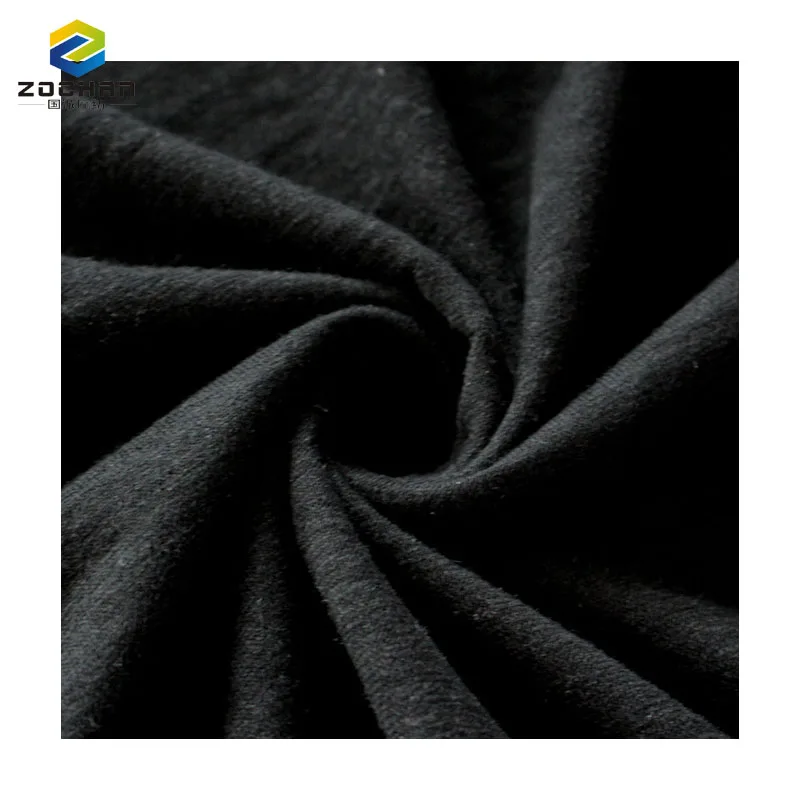 ready stock 175gsm 55% hemp 45% cotton jersey comfortable breathable knit fabric for women dress suit