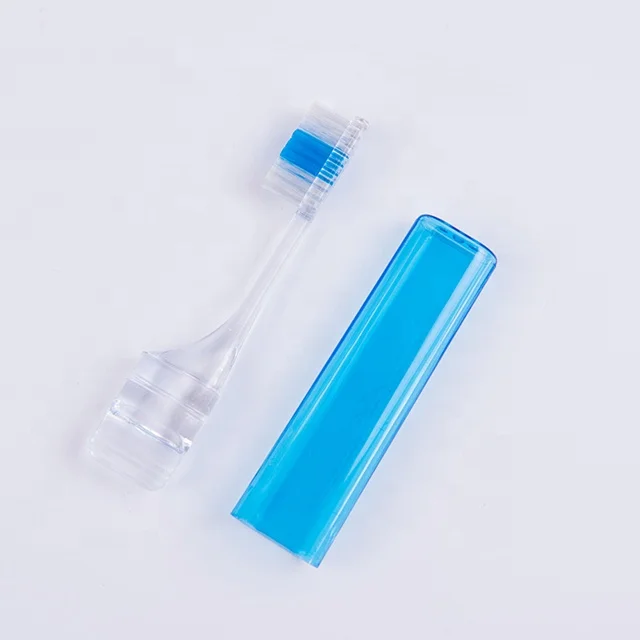 High quality hard bristle toothbrush ISO CE approved plastic adult travel toothbrush