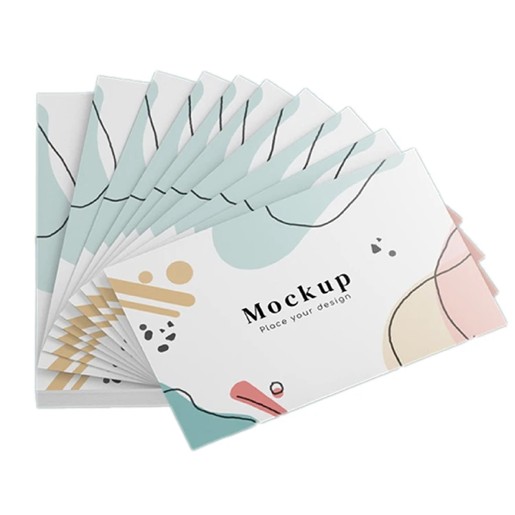 High End Business Card Personality Hard Paper Cards Double Sided Business Card