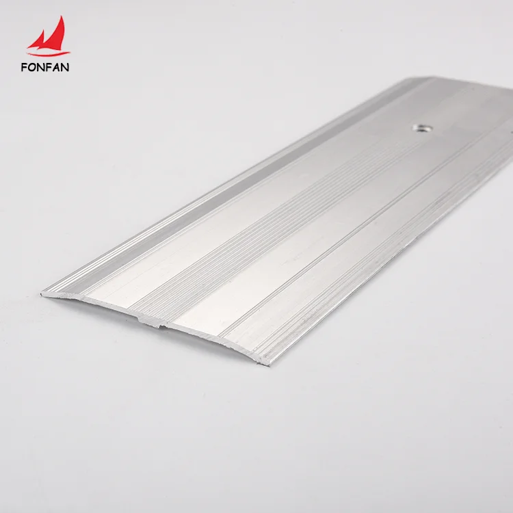 High Quality Metal Threshold Strips Flooring Coverings Aluminum Tile Carpet Cover Strips Transition Trim
