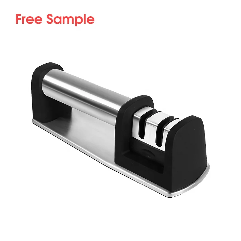 Free Sample professional multifunctional new laser fixed angle diamond manual kitchen knife sharpener