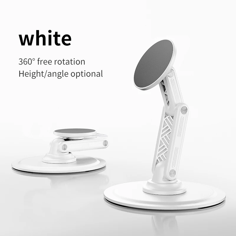 Jopree X88M/E Aluminum Alloy 360 Degree Rotatable Metal Phone Stand Base Magnetic Cell Phone Holder 360 Table Universal Stands