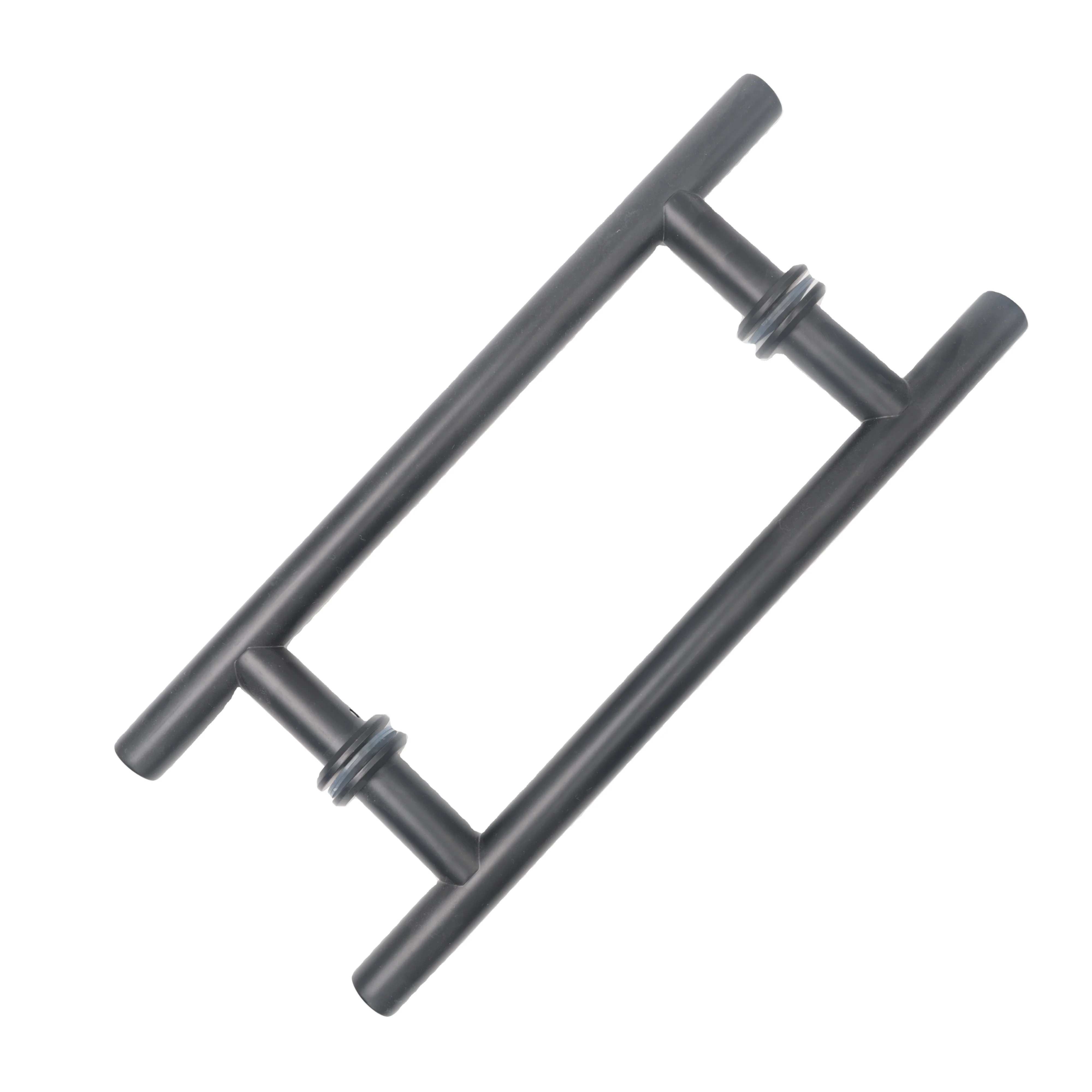 Good Quality Stainless Steel Polished Double Side H Shape Swing Glass Push Pull Door Handle