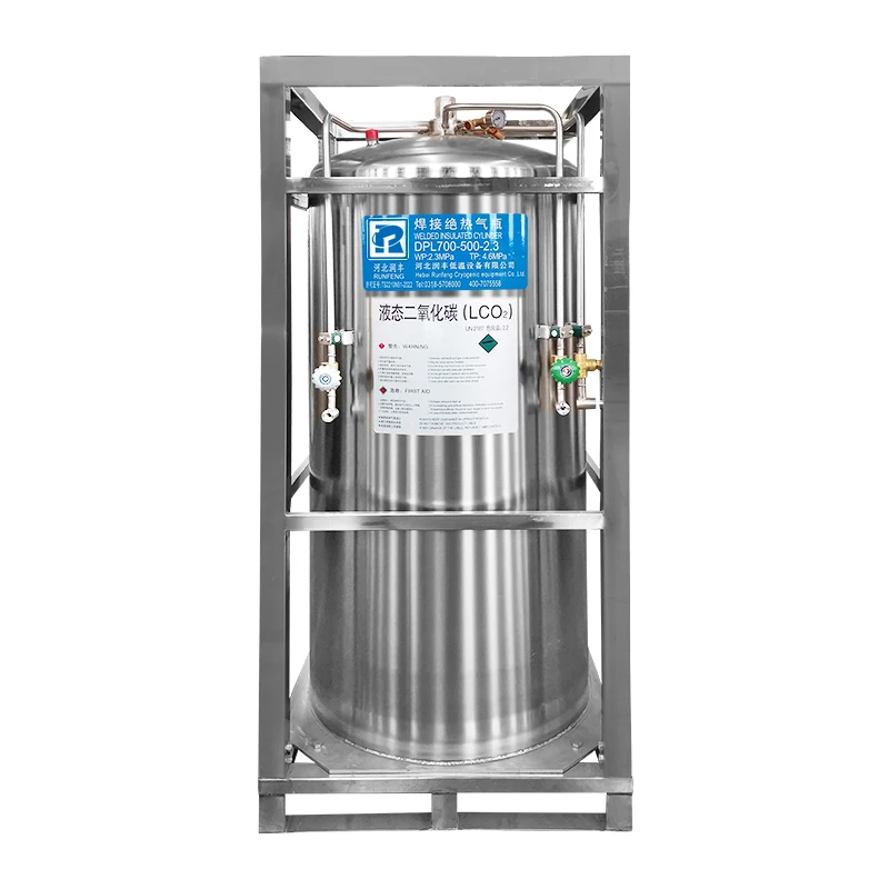 Dewar cylinder cryogenic in LO2 LCO2 LAr LN2 with high quality and good price