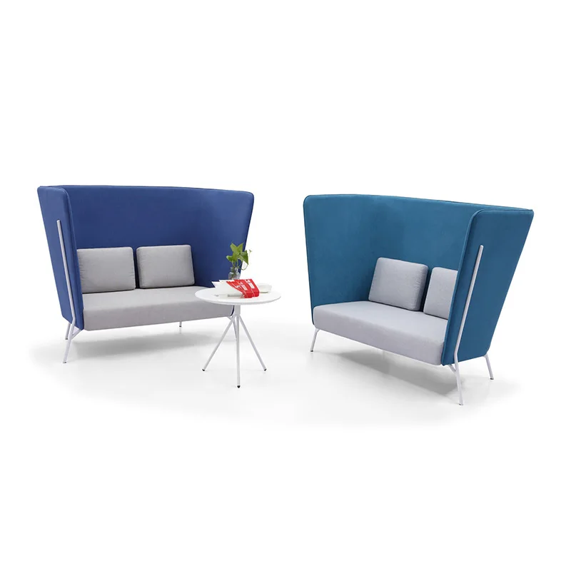 FLYA Commercial Office Furniture Hotel Library Coffee Shop Carrel Public Area Meeting High Back Sofa