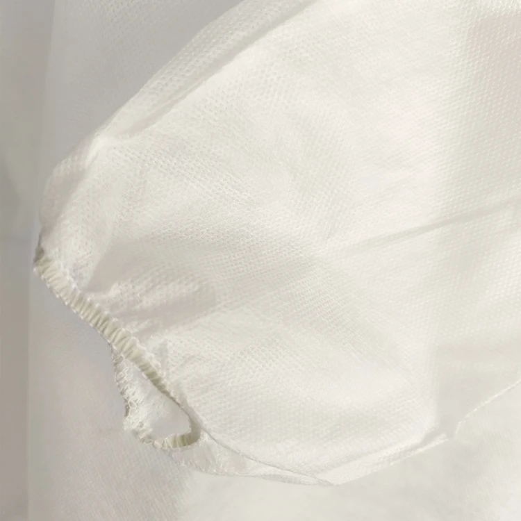 ppe Hot sale High Quality Disposable PP plastic Nonwoven Lab Coat