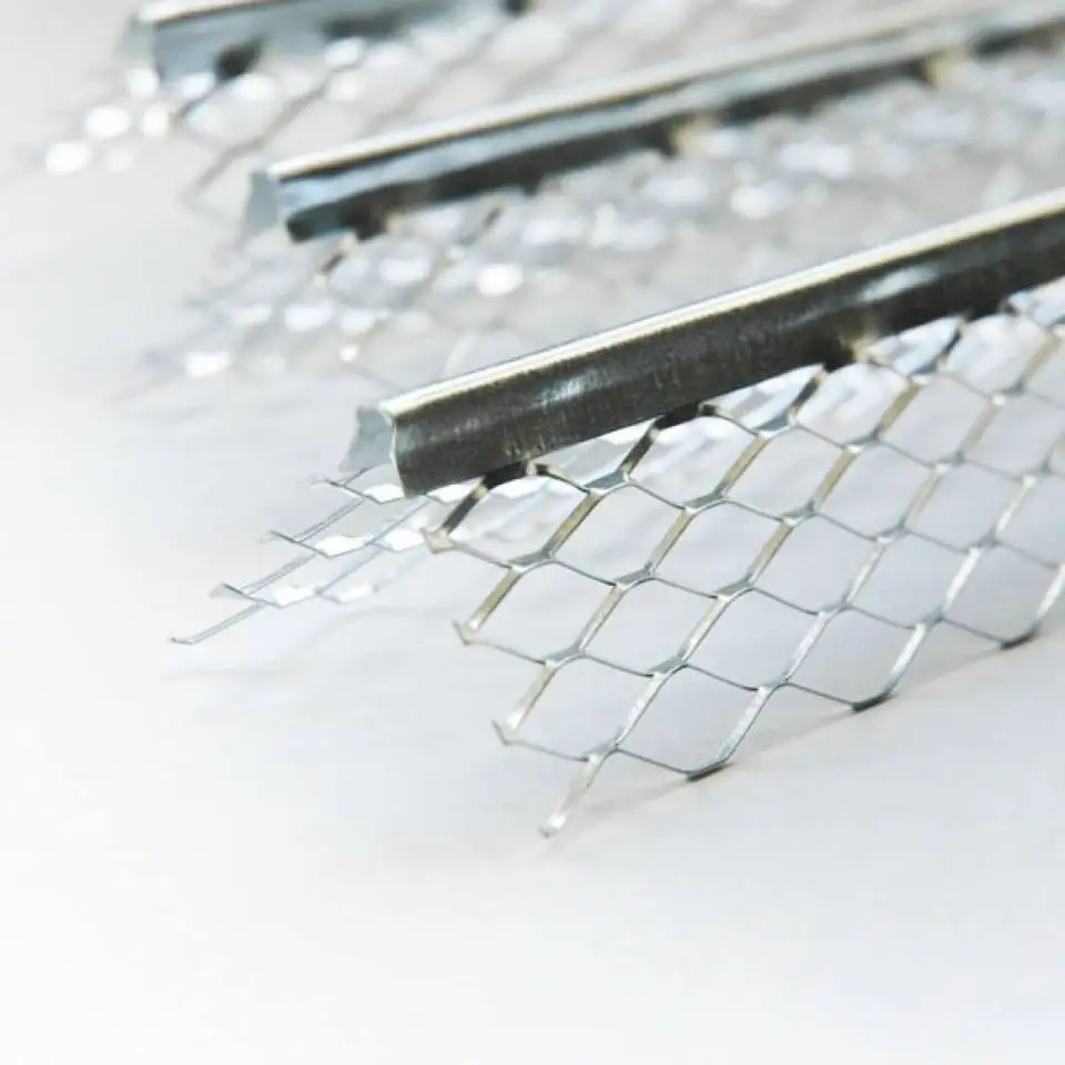Expanded Metal Corner Bead with Mesh Angle metal corner bead