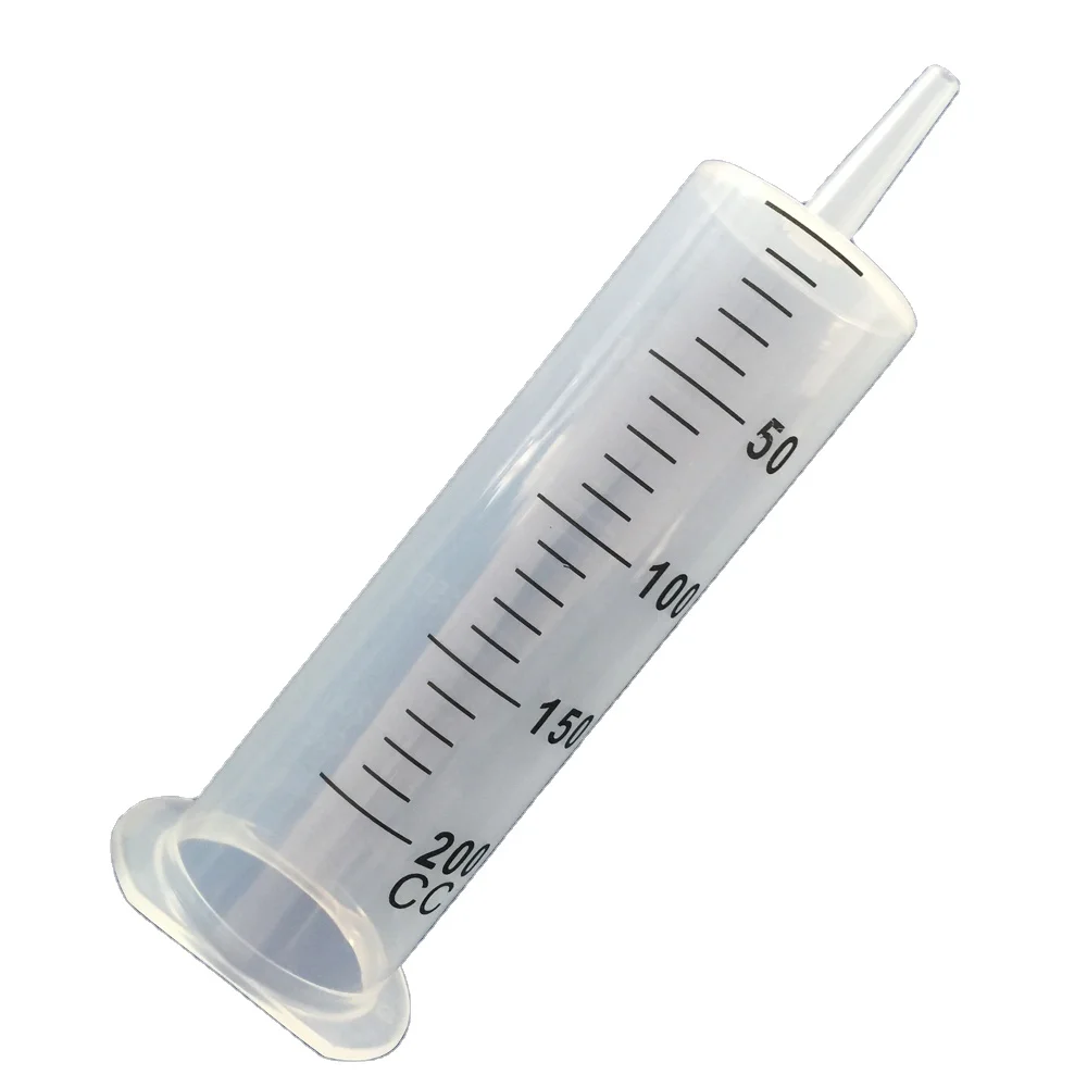 Disposable sterile large enema syringe 200ml