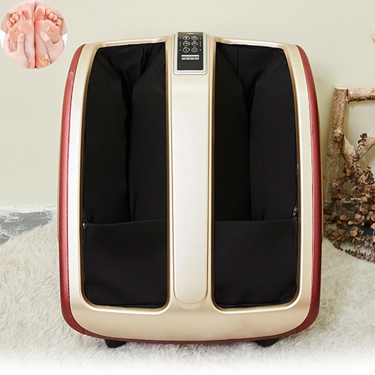 Masajeador De Pies Blood Massaggiatore Per I Piedi Circulation Foot Massage Machine Electric Vibrating Heated Leg Foot Massager