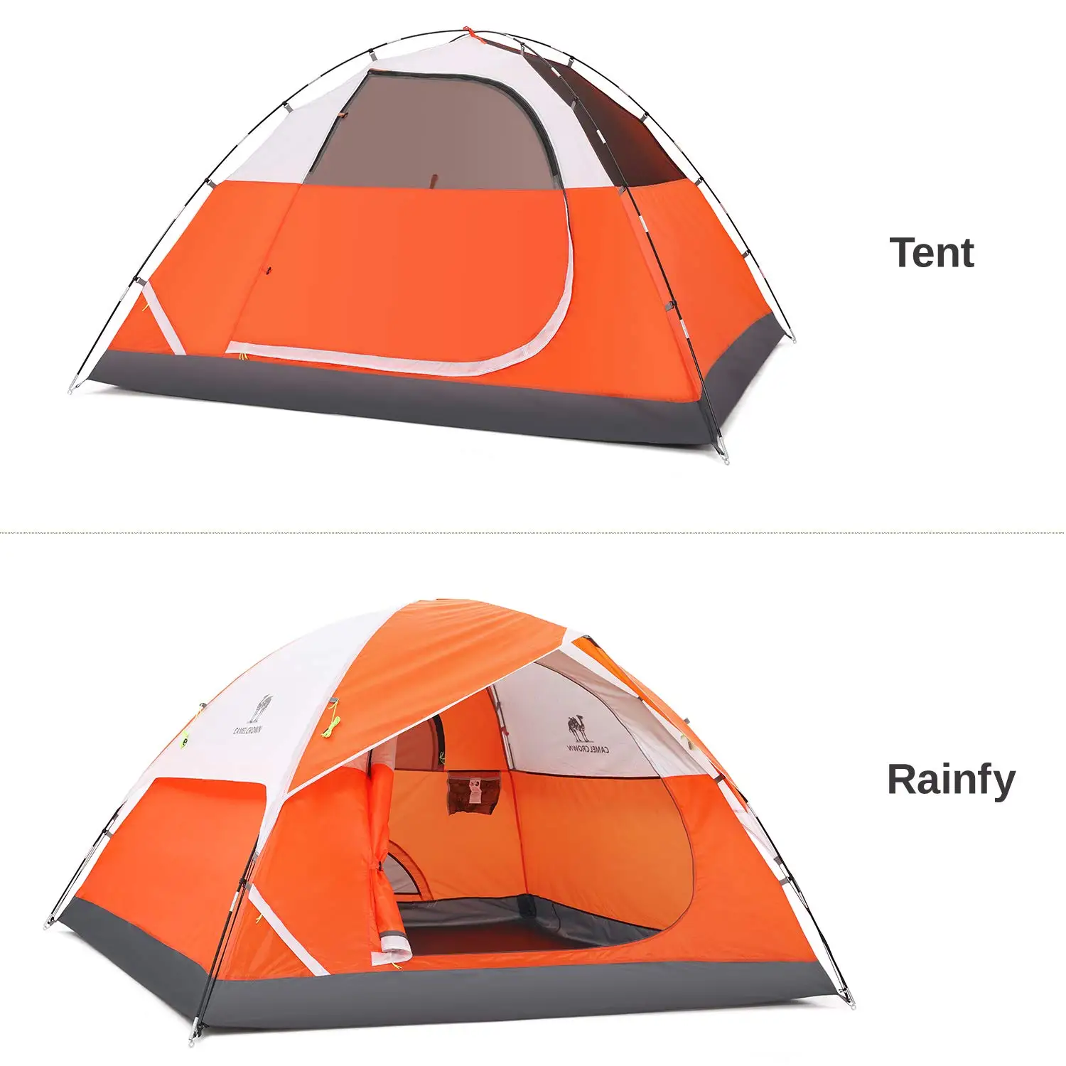 Wholesale Supply Outdoor Folding Easy Carry 4 Person Family Camping Tents For Hiking And Backpacking