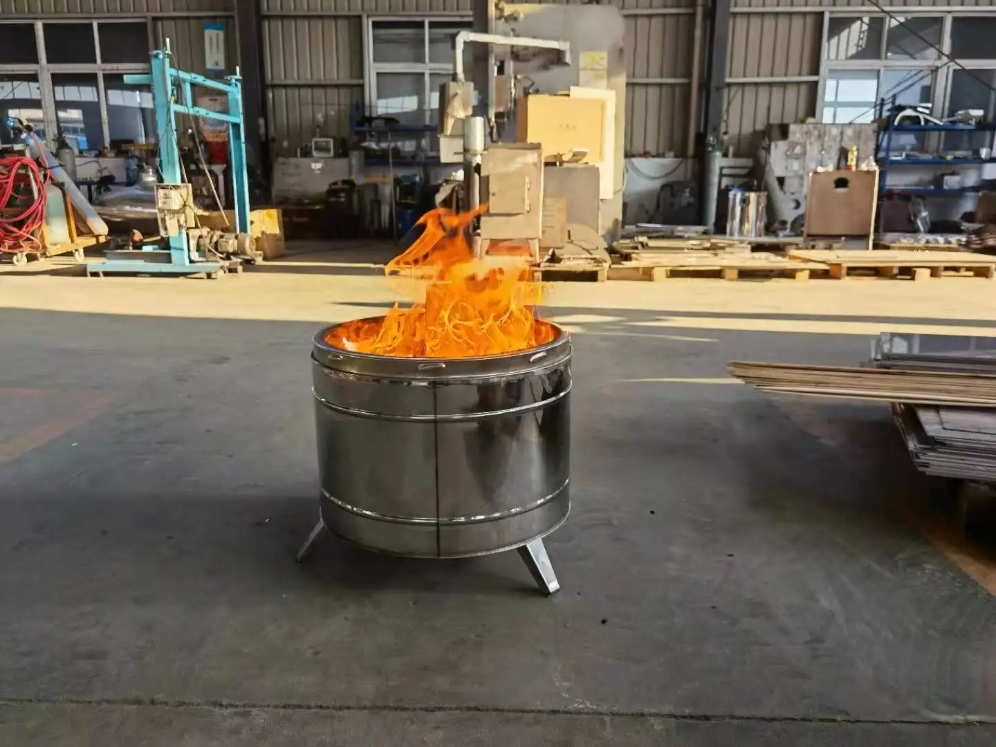 Современный портативный наружный нагреватель Warmfire из нержавеющей стали Прямая поставка с