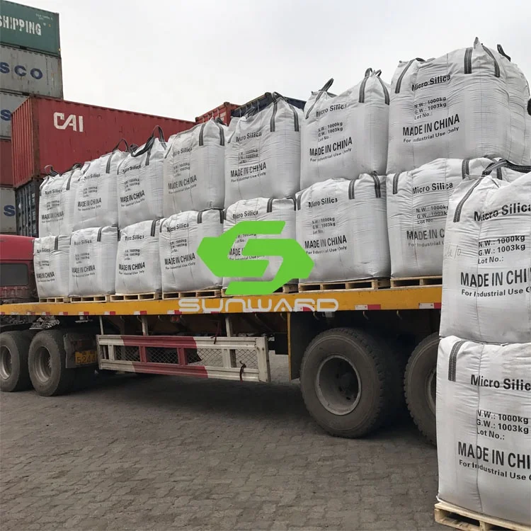 Very popular undensified microsilica silica fume 25kg bag for concrete