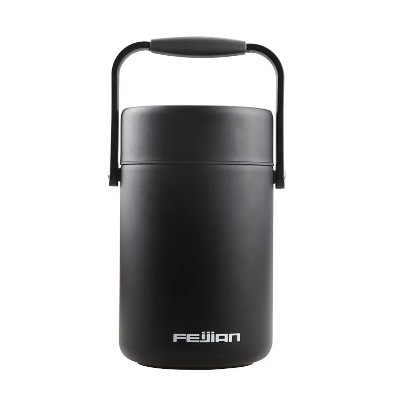 Custom Thermos 2000ml 304 Stainless Steel Vacuum Insulated Food Jar Hot Food Containers for Outdoor/school