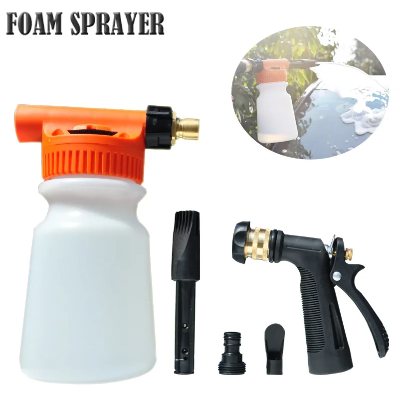Easily and simply generate garden hose foam sprayer with Adjustment Ratio Dial