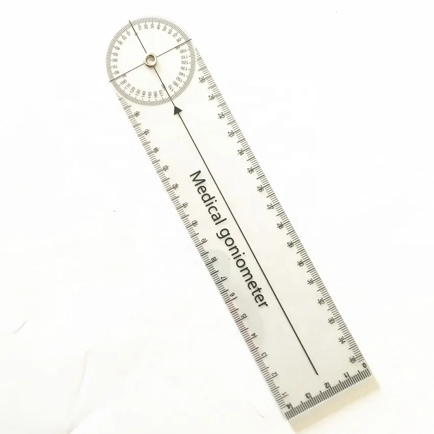 Spinal medical goniometer Multi angle measuring ruler customer OEM