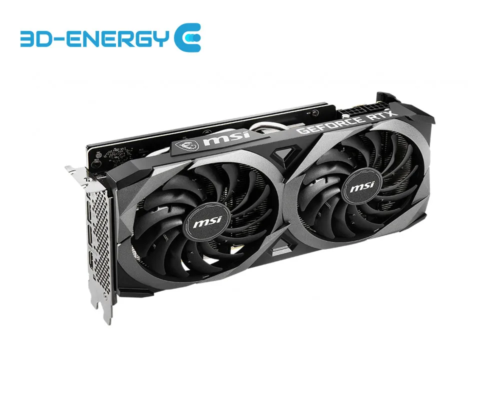 For Msi Geforce Rtx 3060 Ti  2x 8g Ocv1 Lhr 3060 Gpu 8 Gb Computer Gaming Graphics Card Msi 8gb Rtx 3060ti Video Cards