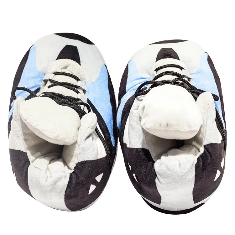 Customized  high quality house warm sneakers soft unisex bread style adult size plush Yeezy slippers