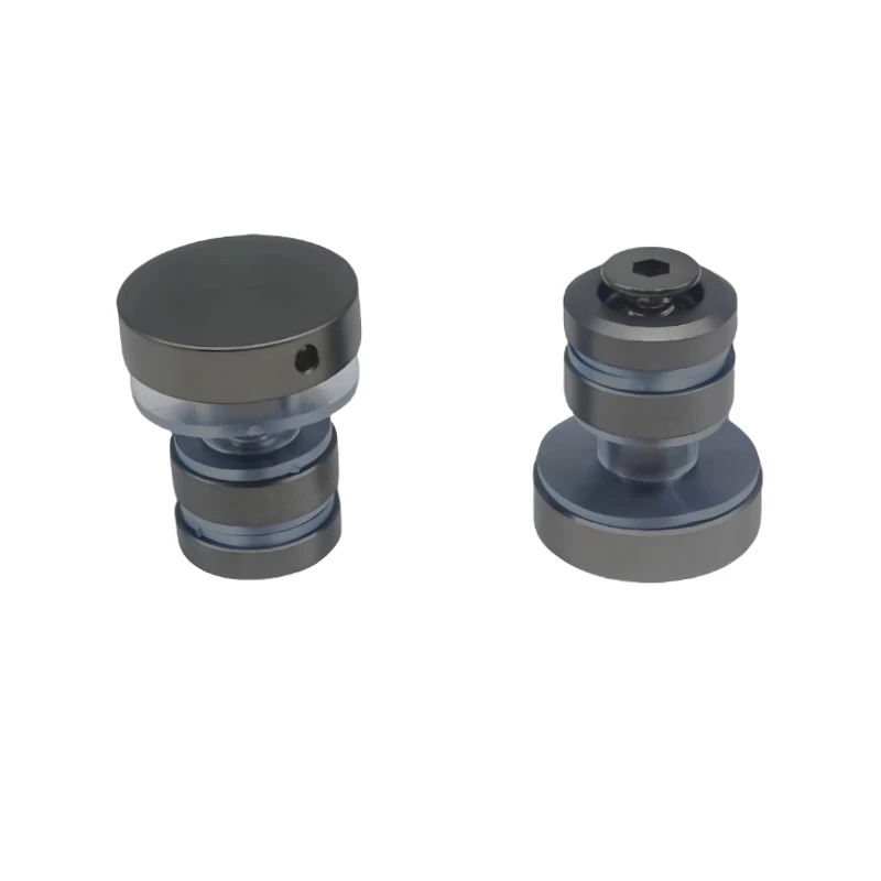 Kensharp Professional Manufacturing Bathroom Hardware Glass Fixing Clip Sliding Door System Roller Wheel For Sliding Door