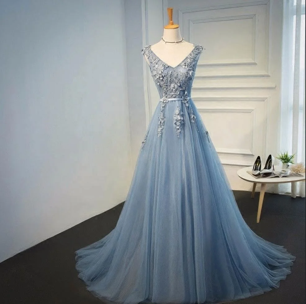 Fashion Elegant Prom Dresses Ball Gown Evening Gown Dress Elegant