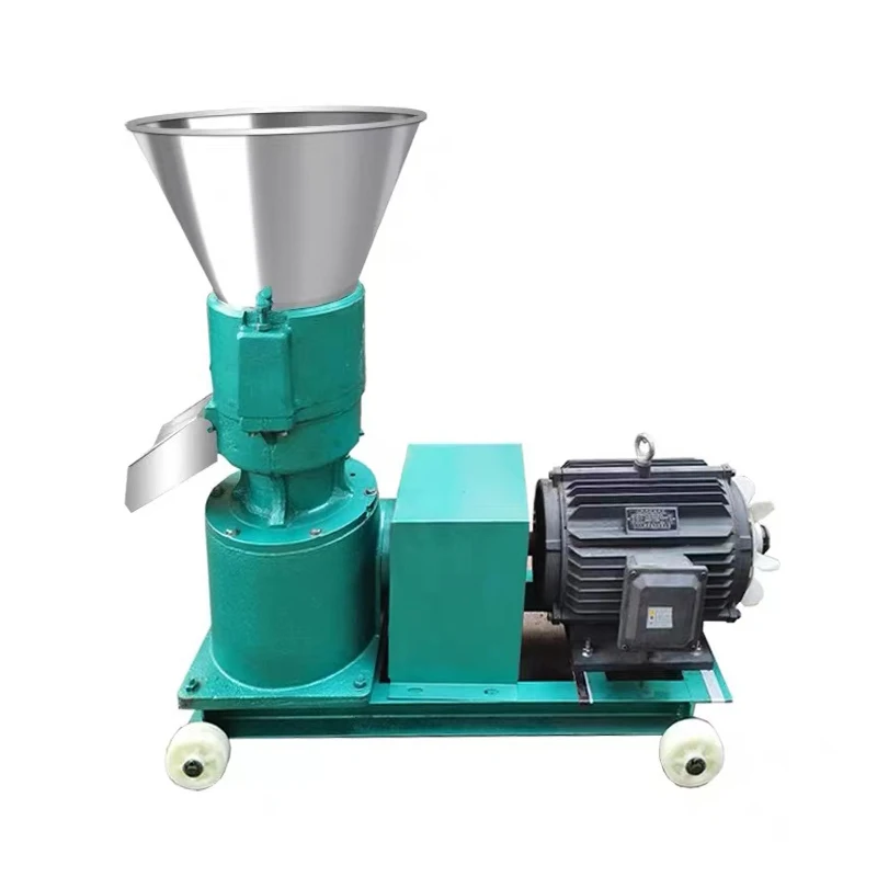 Farms use household small manual pelletized poultry livestock animal feed pellet machine mill for poultry livestock granulator