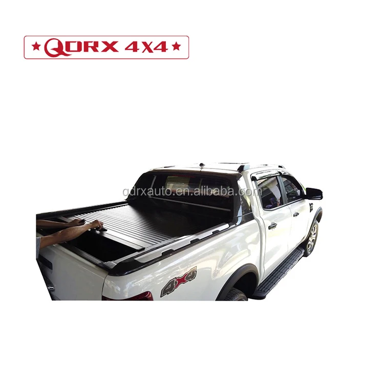 Auto 2019 New Design Automatic Hard Rolling Truck Bed Cover Retractable Tonneau Cover For hilux/Revo Vigo