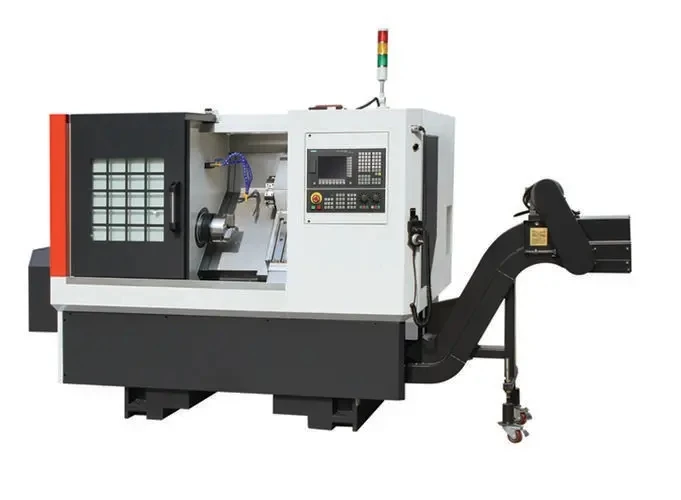 Hot selling precision inclined bed CNC metal lathe Tck50 metal turning center inclined CNC lathe