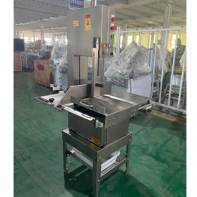 Прямой продажи с завода машина для резки мяса косточка коммерческая ленточная резка