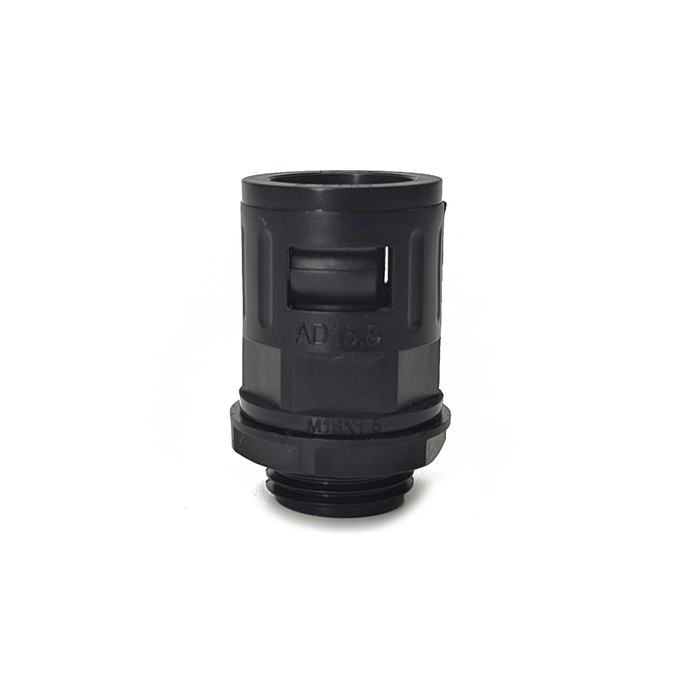 AD15.8 Multiple specifications  plastics flexible cable conduit glands Corrugated hose connector for electrical accessories